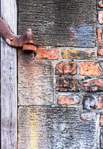 Close-up of brick wall