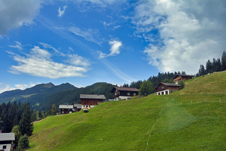Kristberg is a village at 1400 m altitude in the montafon in vorarlberg