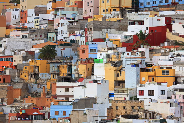 Old town in las palmas de gran canaria