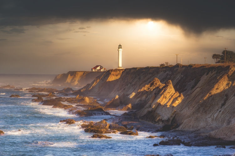 Point arena lighthouse and museum, california