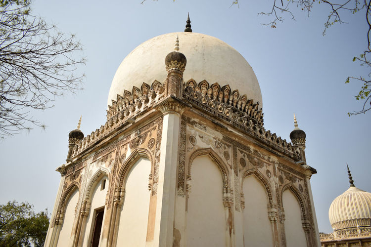 Sultan quli qutb mulk's tomb was built in 1543. seven tombs stock photography image