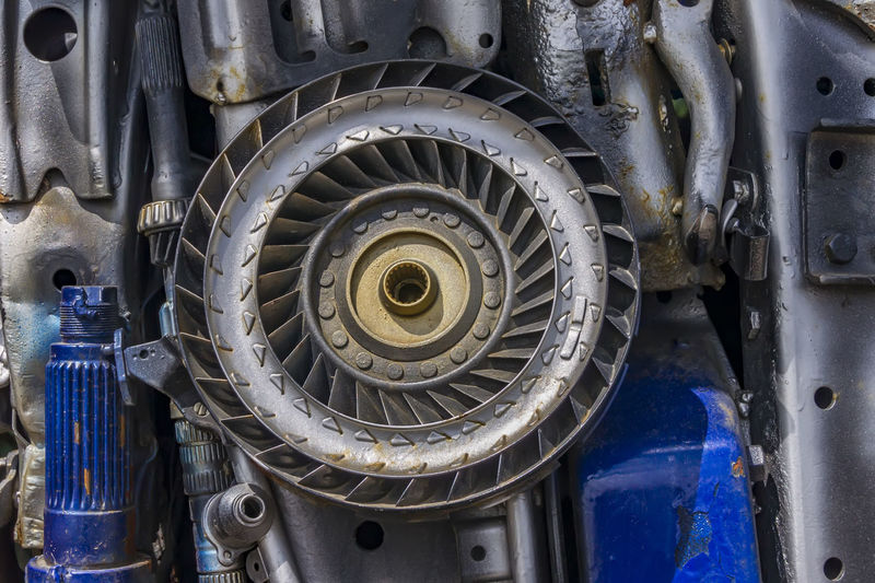 Full frame shot of car engine