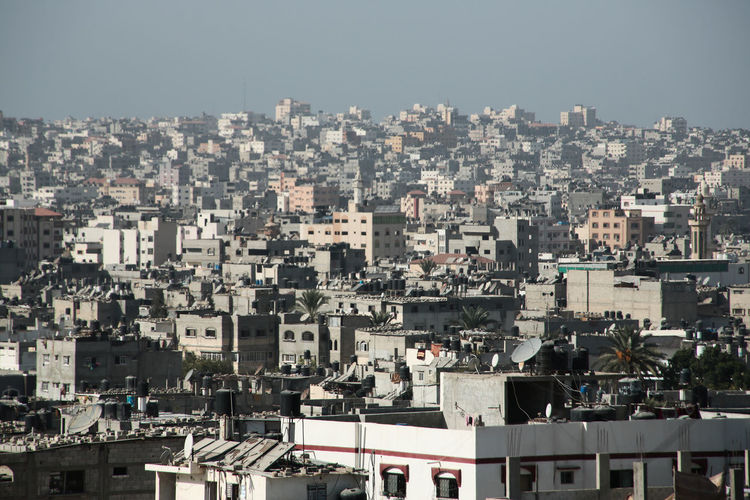 Cityscape against sky