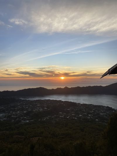 Panoramic view of landscape against sky