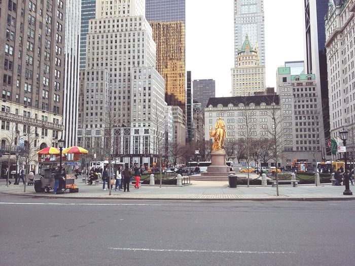 Modern buildings in city