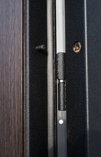 Close-up of door joint