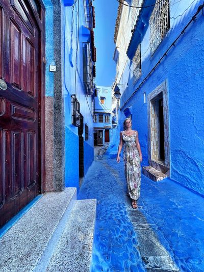 blue