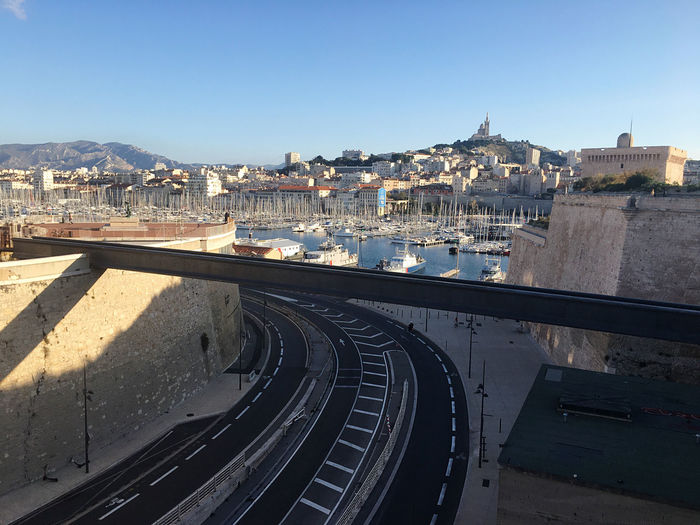 View of historical district during covid 19 lock down