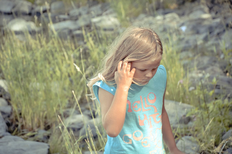 Kids on adventures hike