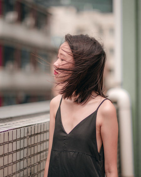 the wind went whispering Pastel Power Portrait Of A Woman Portrait Photography Portrait City Life Side Profile Side View Wind Windswept Hong Kong HongKong One Person One Woman Only Only Women Outdoors Adult Adults Only Sport Day Beautiful Woman One Young Woman Only Women Young Women City Love Yourself The Portraitist - 2018 EyeEm Awards