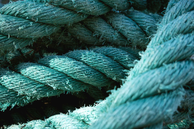 Detail shot of ropes