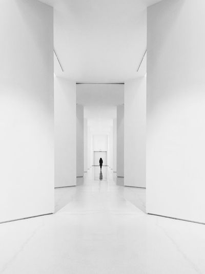 Corridor of building