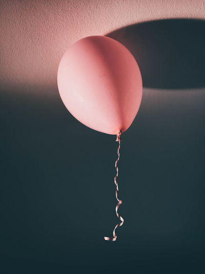 Balloon stuck to the ceiling