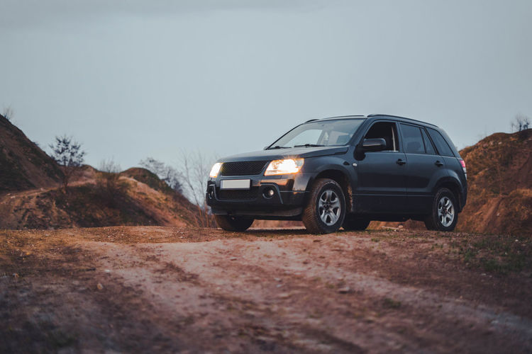 Off-road vehicle in the right place