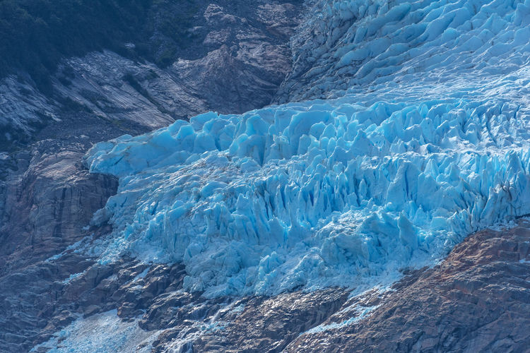 View of the balmaceda glacier in ohiggins national park, chile