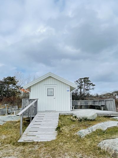 Exterior of house against sky