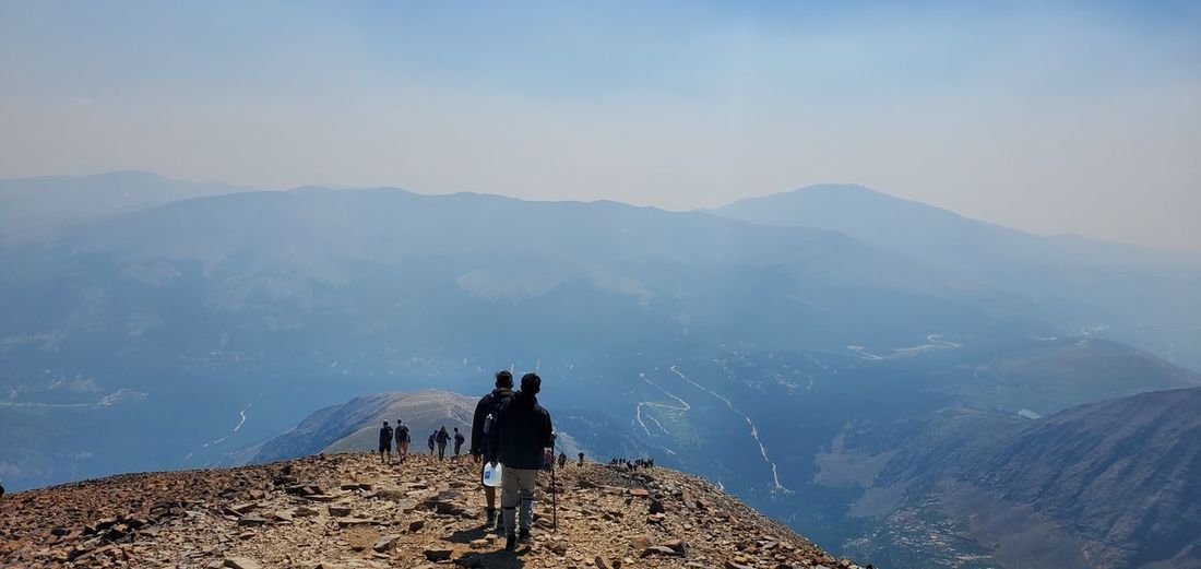 On top of the world. 