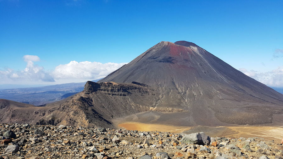Mount ngauruhoe is an active stratovolcano in tongariro national park, new zealand.