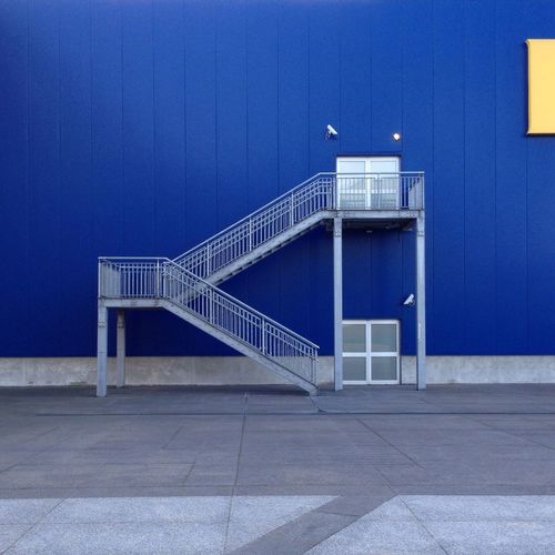 Built structure against blue sky