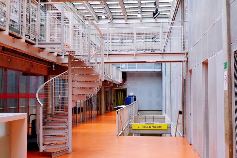 Interior of empty cultural building