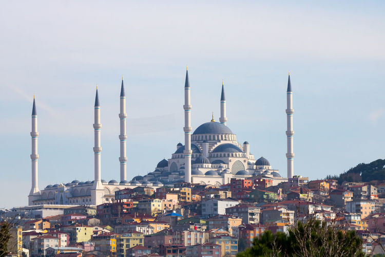 Camlica mosque in istanbul