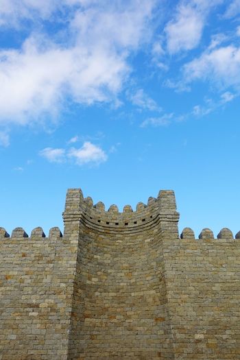 Arabian wall with tower