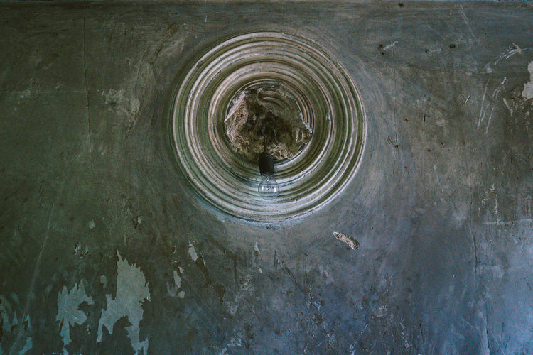 Directly above shot of a hole