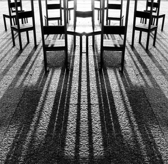 Empty chairs