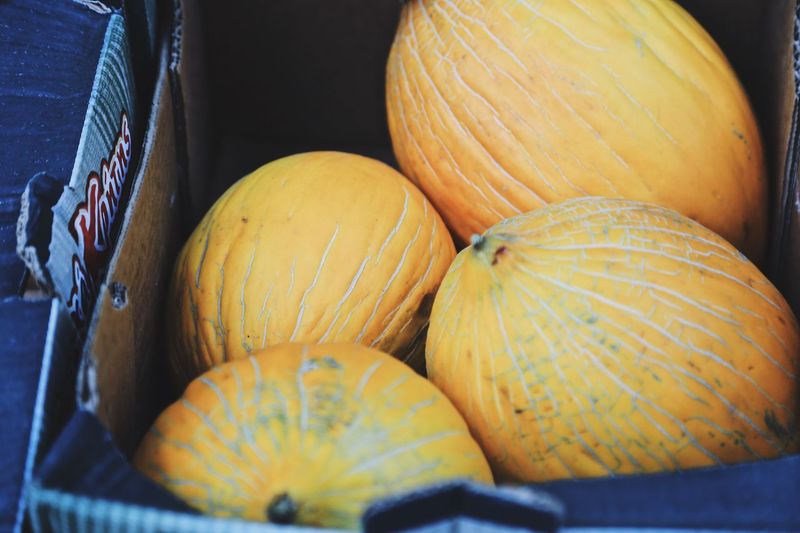 Close-up of oranges for sale at market stall