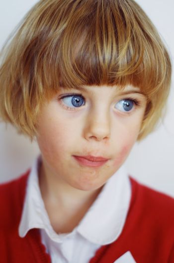 Close-up portrait of girl 