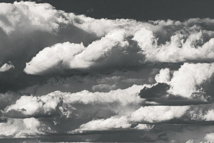 Low angle view of clouds in sky