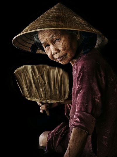 Portrait of a senior asian woman
