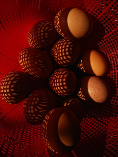 Close-up of eggs