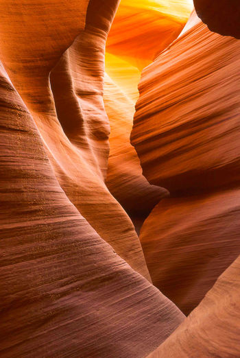 Rock formations in desert
