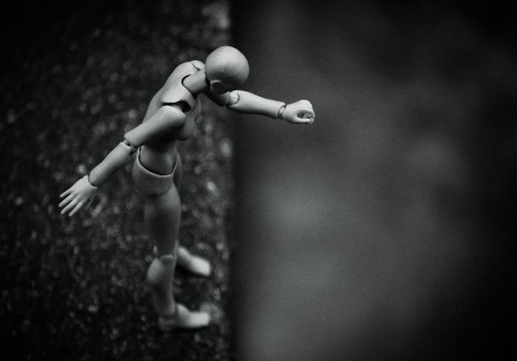 Close-up of mannequin 
