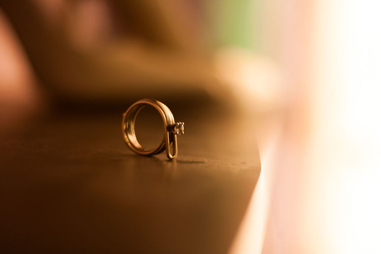 Close-up of ring