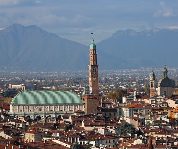 Aerial view of a city
