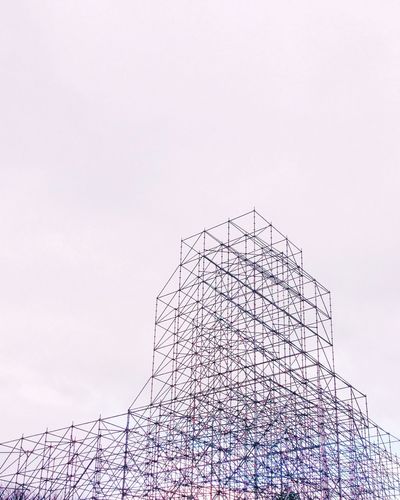 LOW ANGLE VIEW OF BUILT STRUCTURES