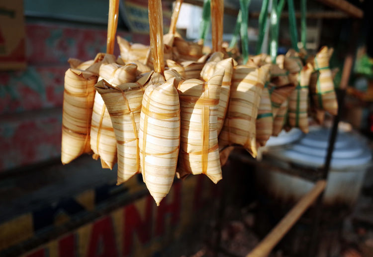 Close-up of food for sale in market,  ben tre province, vietnam