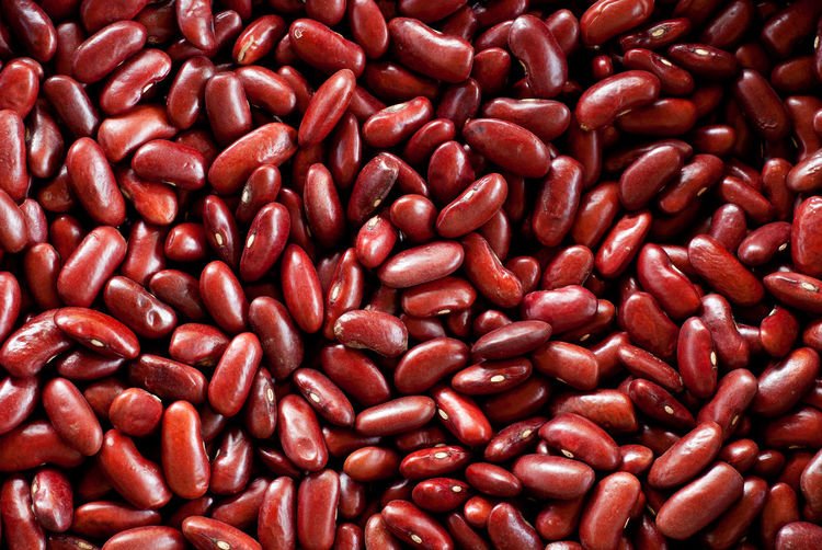 Full frame shot of kidney beans
