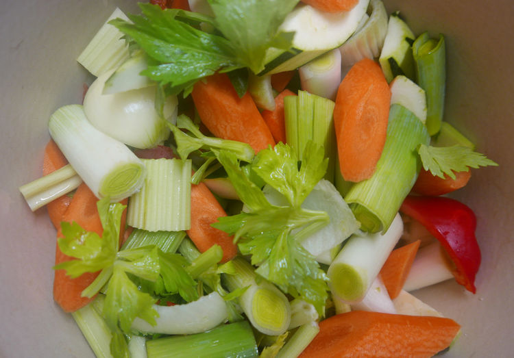 Detail shot of vegetables