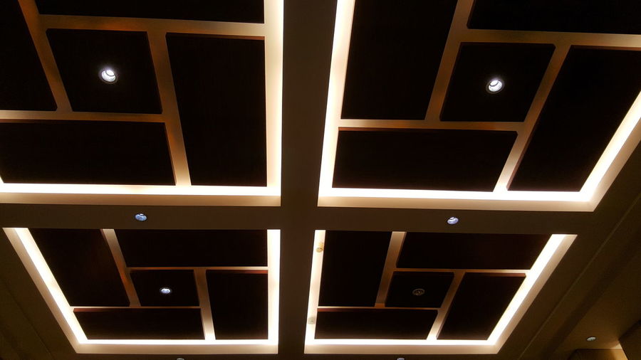 Close-up of modern room
