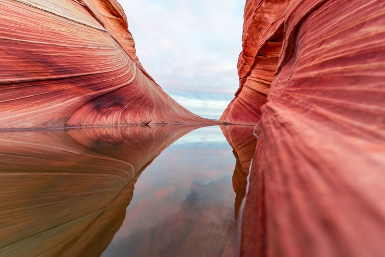 Detail shot of rock formations