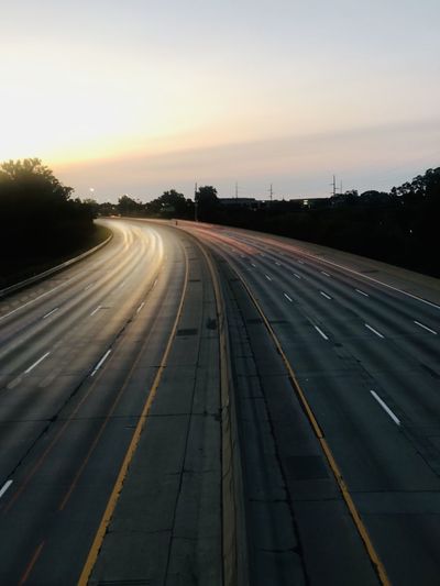 Blurry sunsets