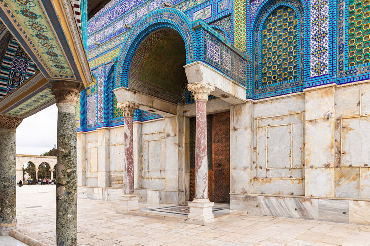 Exterior of mosque
