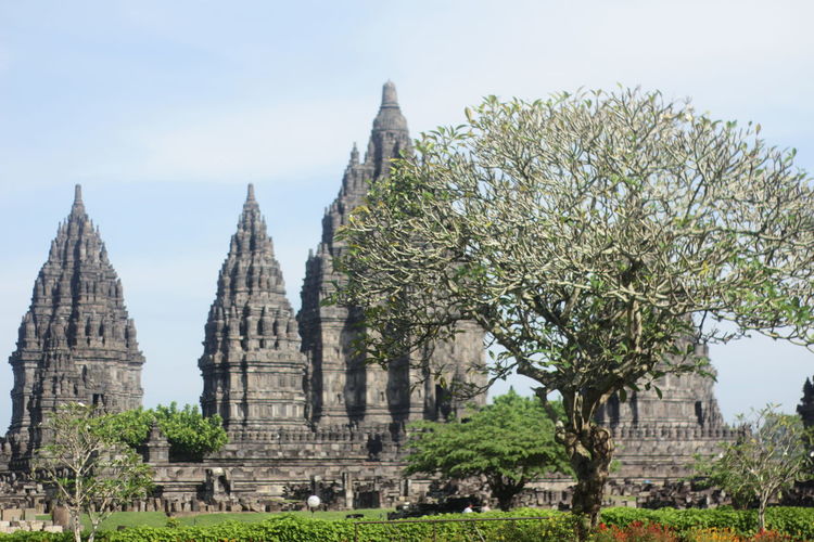 View of a temple