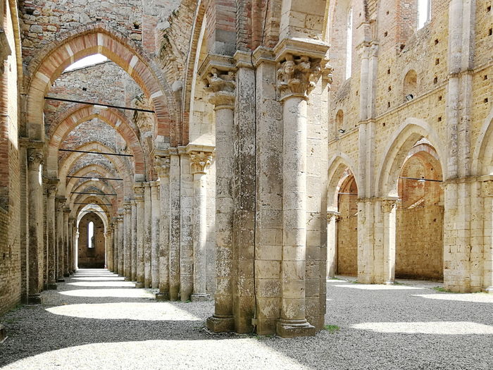 Interior of historic building