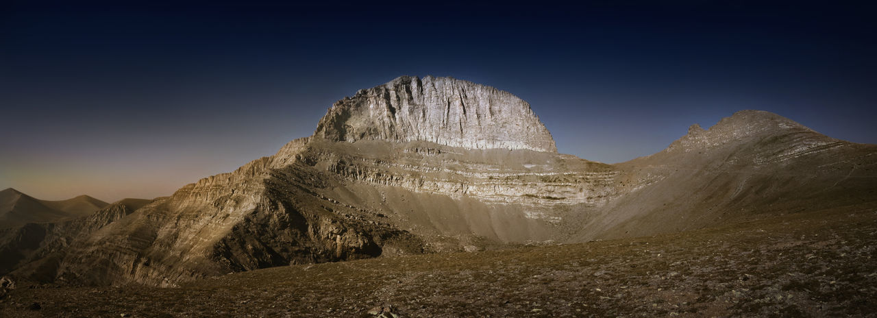 Throne of zeus, mount olympus, greece
