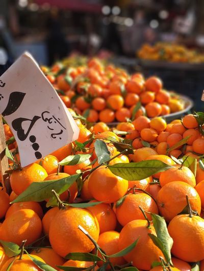 Autumn fruit, centeral market of rasht