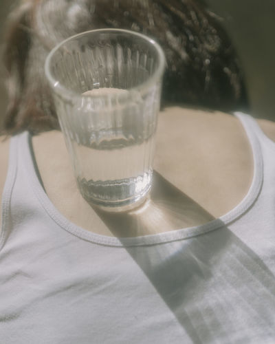 Close-up of drink on table